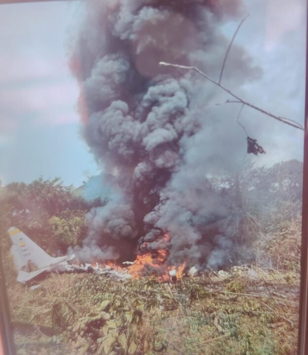 哥伦比亚军用飞机悲剧性事故