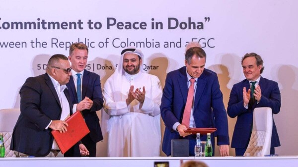 Colombian Government and Clan del Golfo Sign Peace Agreement in Doha