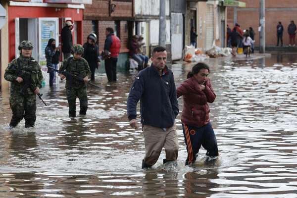 Colombia Floods: Dozens of Families Left Homeless