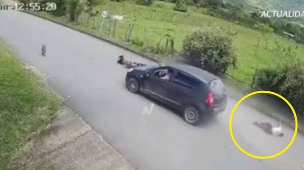 Tragic motorcycle accident in Colombia leaves a fatal victim