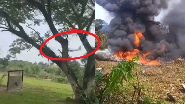 哥伦比亚军用飞机坠毁，机上可能有数十名士兵