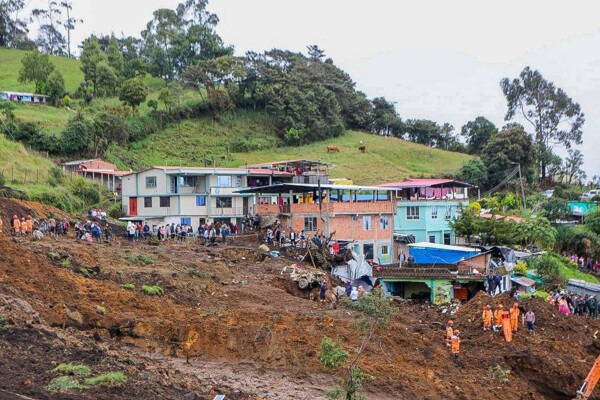 Heavy Rains in Colombia Kill 13 People